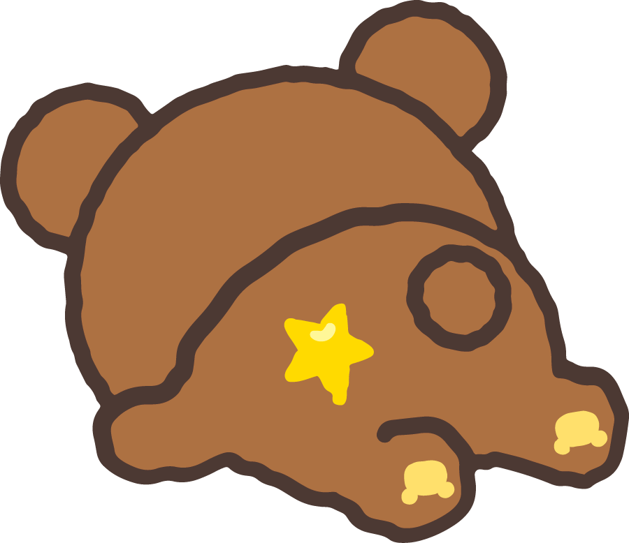 ②のおしりの模様
