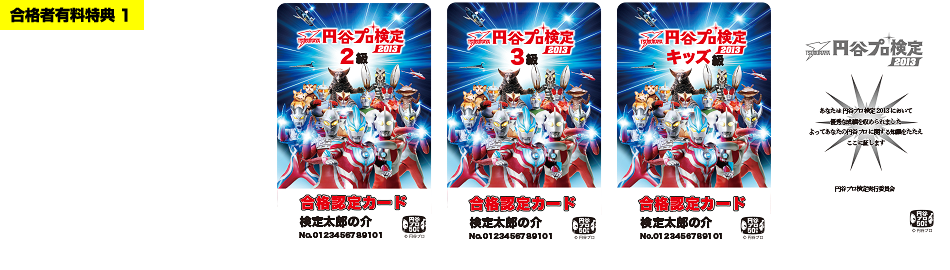 合格認定カード