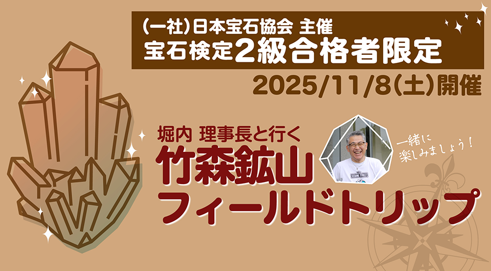 堀内理事長と行く竹森鉱山フィールドトリップ