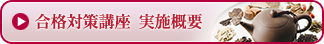 合格対策講座実施概要